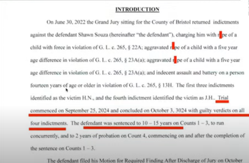 Let me get this shit straight, Massachusetts judges let convicted child rapist, Sean Souza, out of jail just because they're MSP but Kelsey Fitzsimmons is thrown back in jail without even violating her terms of release? The corruption in MA runs so fucking deep, I just have no