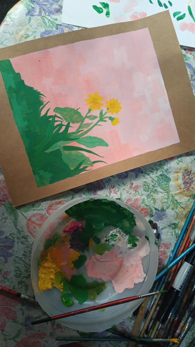 🌺🌺
today's work