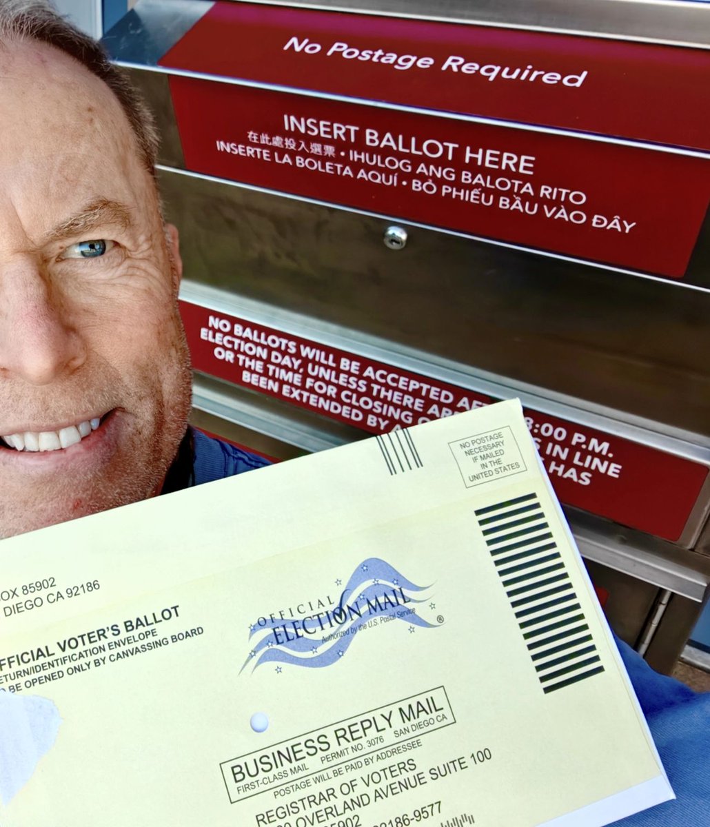 Don't forget to mail your ballot today, or Nov 4th at the latest. If you're in California. #caVote #vote2025 #vote