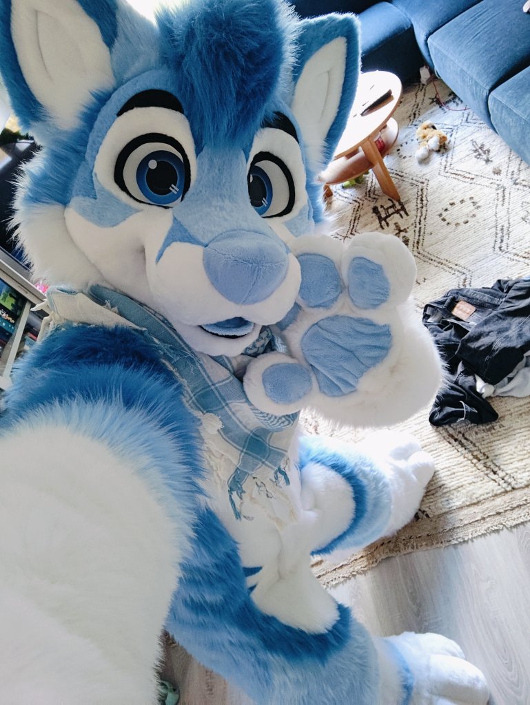 Psst, did you know you don't need clothes if you tf into a fox? Life hack! 🦊