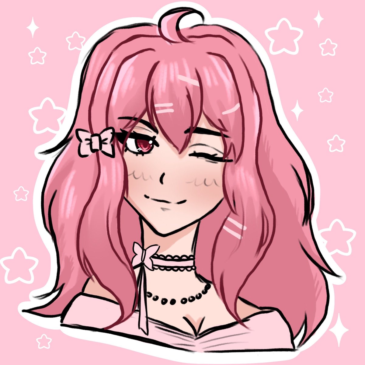 Thank you so much!!! I LOVE IT! SUCH A CUTE SURPRISE to see! Also thank you for raiding me earlier today on stream!🥹🤍🤍🤍🤍 
#SoftBuniArt

Go follow and check out this amazing person!!🐰
🎨: <a href="/LyraeVT/">Lyrae 💜💫「 Eternal-E 」</a>