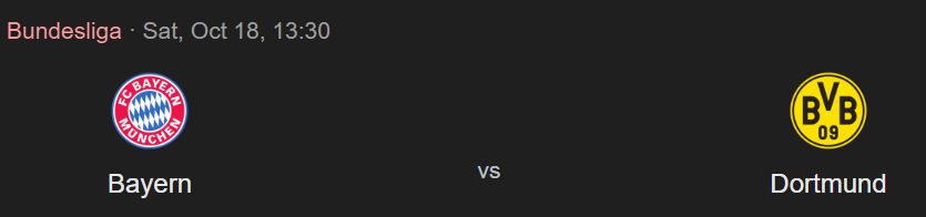 Guess the correct score between Bayern vs Dortmund and win $50 (1 winner)

To enter:
❤️ Like
💬 Comment your score prediction
👥 Tag 2 friends
💰 Want to earn up to $20,000? Check the tweet belo👇