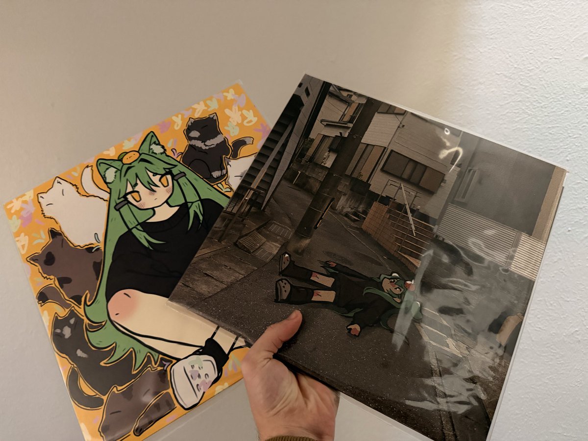 TextureBacon's tweet photo. Finally got my records! @tangermusic https://t.co/S2xGeOmwEl