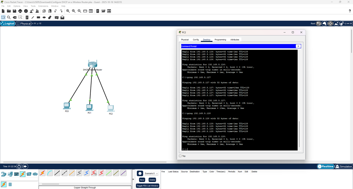 x_mitchh's tweet image. 13% of #100DaysOfCyberSecurity.
Today was all about practice; I configured a DHCP server (used to obtain IP addresses) and installed Wireshark (a network protocol analyzer) used to analyze network traffic. Currently learning and understanding how it works. @ireteeh @segoslavia