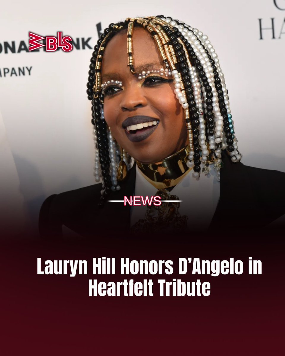 Lauryn Hill issued a poignant tribute to D’Angelo following the news of his death, offering words both personal and reverent.

Learn more here: wbls.com/news/lauryn-hi…