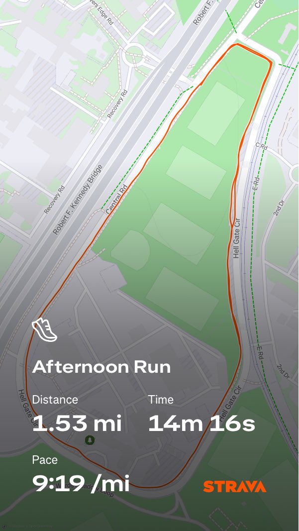 Drec176's tweet photo. Check out my run on Strava.
https://t.co/OShq11QpEV https://t.co/auR9higbT4