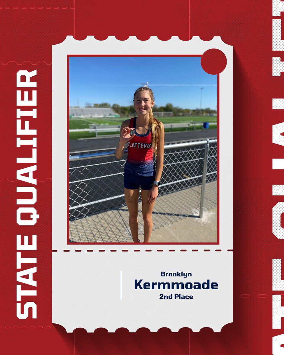 Two Trojans punched their ticket to Kearney for the state meet next week! Congrats to Brooklyn and Esten!!