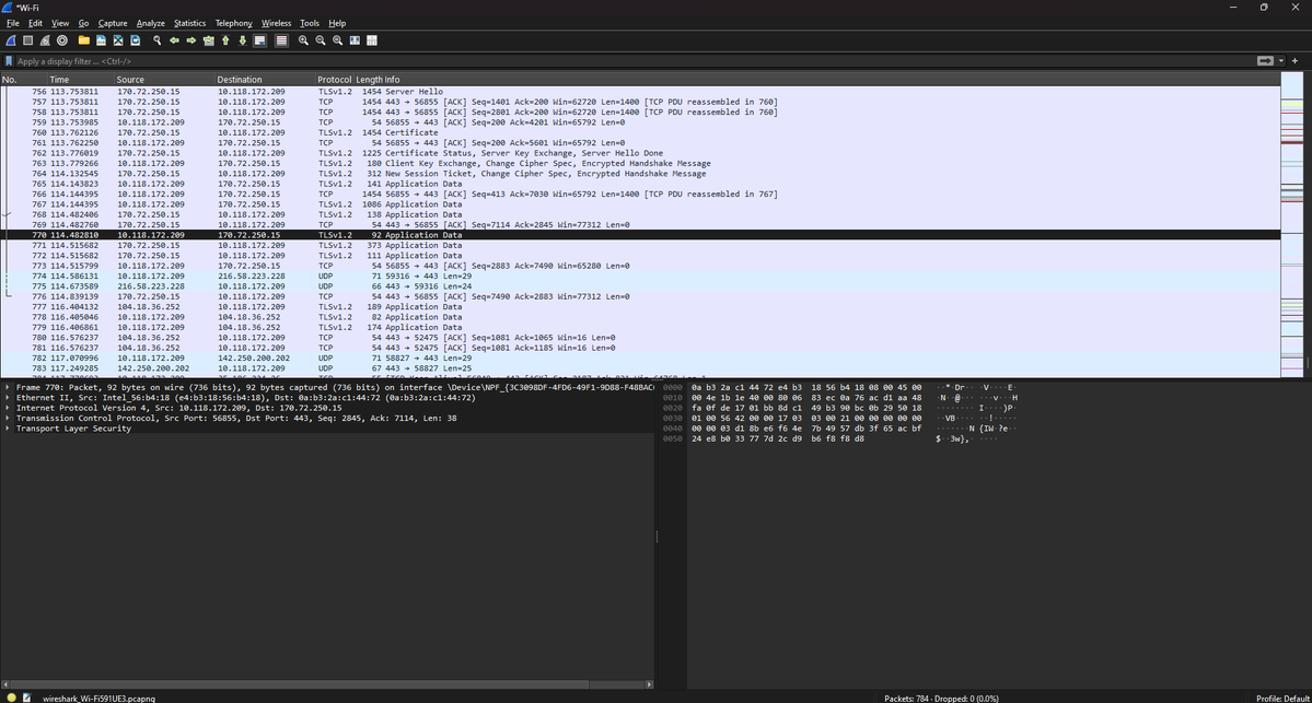 x_mitchh's tweet image. 13% of #100DaysOfCyberSecurity.
Today was all about practice; I configured a DHCP server (used to obtain IP addresses) and installed Wireshark (a network protocol analyzer) used to analyze network traffic. Currently learning and understanding how it works. @ireteeh @segoslavia