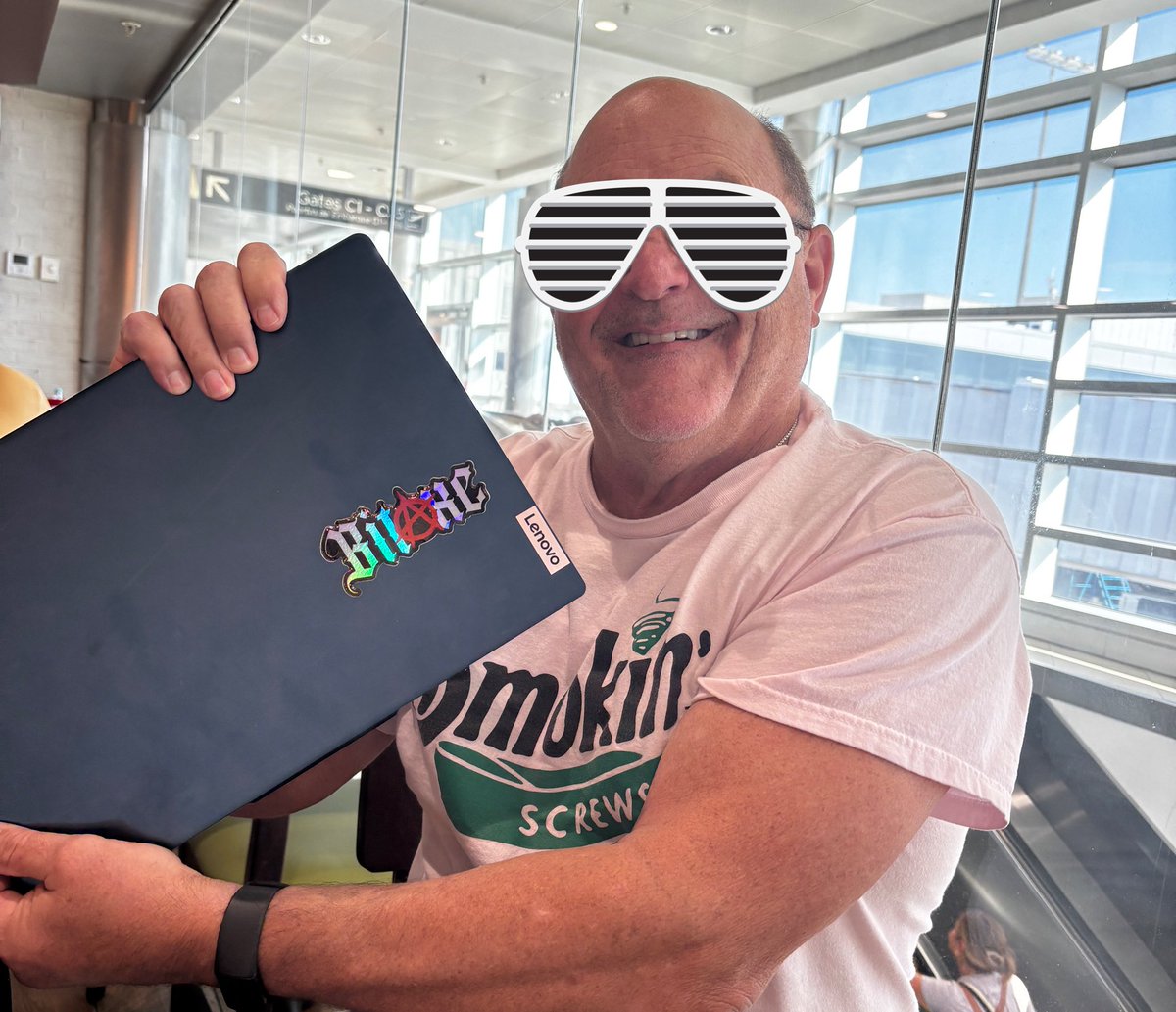 niftynei's tweet image. took him to his first bitcoin dev conf