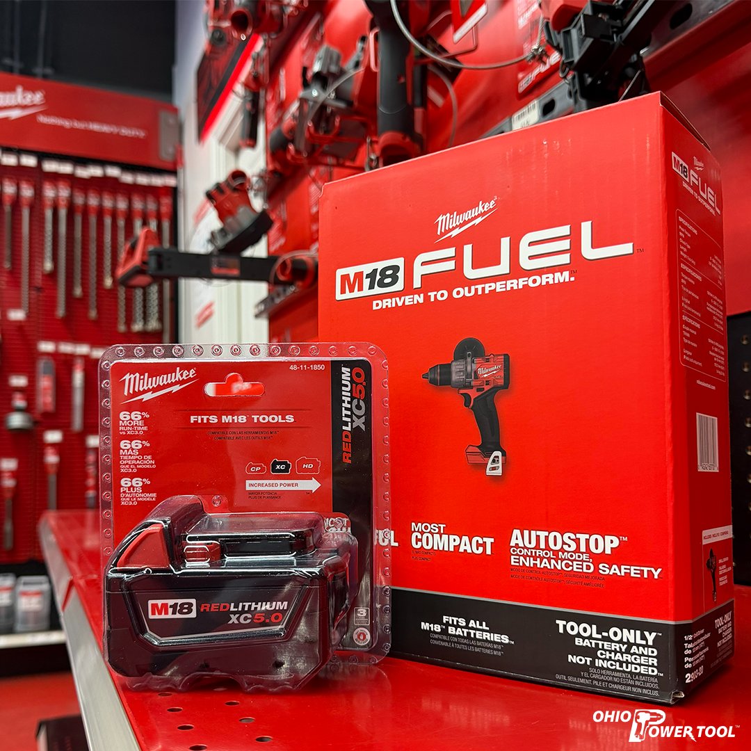 OhioPowerTool's tweet image. Free battery? Yes, please. @MilwaukeeTool  hooking you up with a FREE M18 XC5.0 when you grab select M18 tools or kits. Details here: ohiopowertool.com/tool-deals/pro…
...
 #MilwaukeeTool #OhioPowerTool #MilwaukeeM18 #ToolDeals