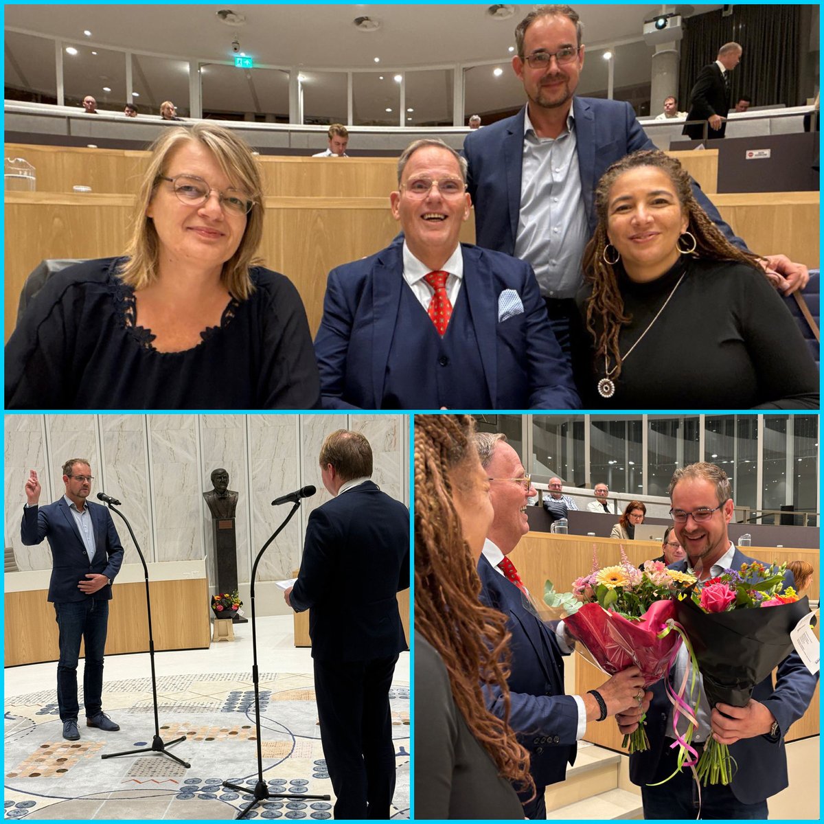 hnsvandijk's tweet image. Vanavond is Aldrik Dijkstra beëdigd als nieuwe Fractieassistent van de @CUAlmere .

We zijn blij dat met zijn komst de fractie weer op sterkte is en de periode tot de verkiezingen vol enthousiasme in gaat.