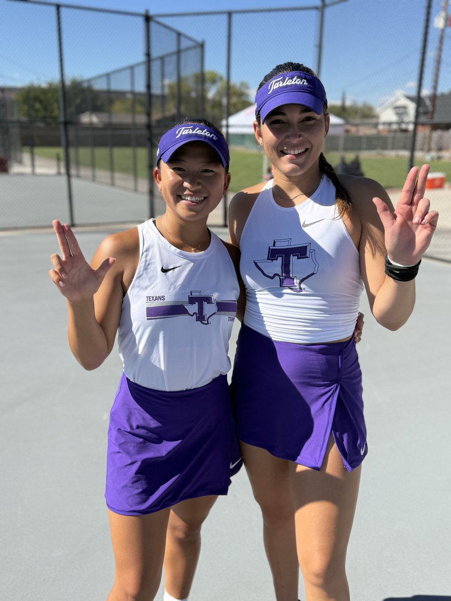 FINALS BOUND! 🔥

Maria Castano/Aya Ishii are in the WAC Fall Invitational finals after their 6-3, 6-3 win over Utah Tech’s Zurita/Inouye in the semis