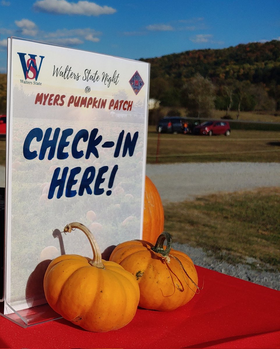 WS_Alumni's tweet photo. We are all set for the start of WS Nights at Myers Pumpkin Patch! Join us from 4-9PM either tonight, Friday, Saturday or Sunday out at Myers Pumpkin Patch in Bulls Gap for a night of fall fun! Tickets avaialble at the gate of the farm, with proceeds benefitting the WS Foundation. https://t.co/g0knOw0DMO