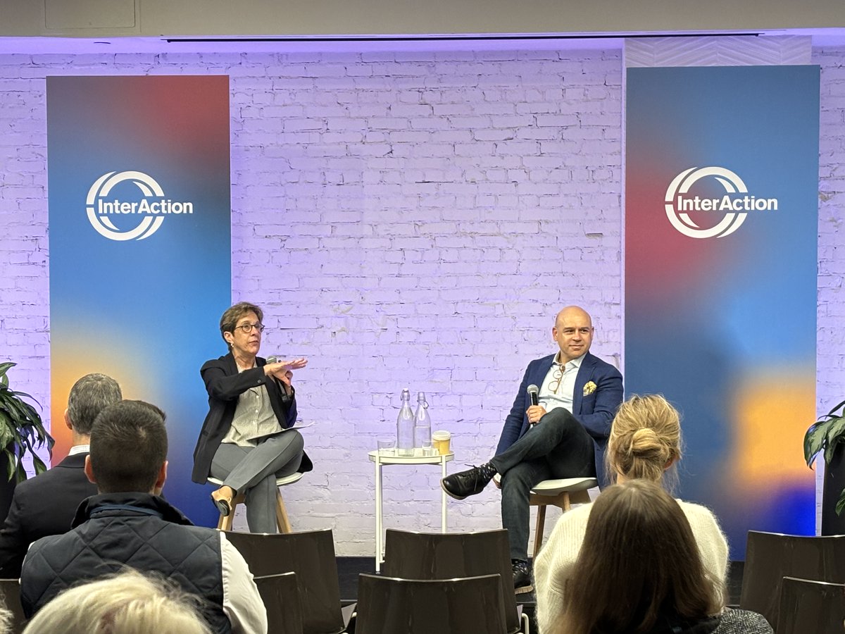fhi360's tweet image. FHI 360’s CEO Tessie San Martin joined Devex President Raj Kumar for a candid, forward-looking Fireside Chat at the 2025 InterAction Forum.
They discussed global challenges and what’s ahead for global health.
#GlobalDevelopment #Leadership #InteractionForum
📸: Danielle Heiberg