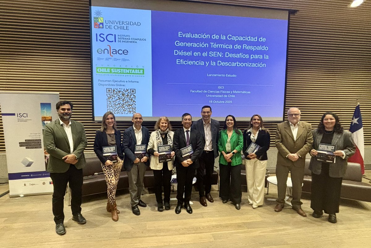 🔵Javier Bustos participó hoy en un panel sobre el rol del #diésel en el #sistemaeléctrico chileno, en el marco de la presentación del #estudio “Evaluación de la Capacidad de Generación Térmica de Respaldo Diésel Conectada a Nivel de #Transmisión”.