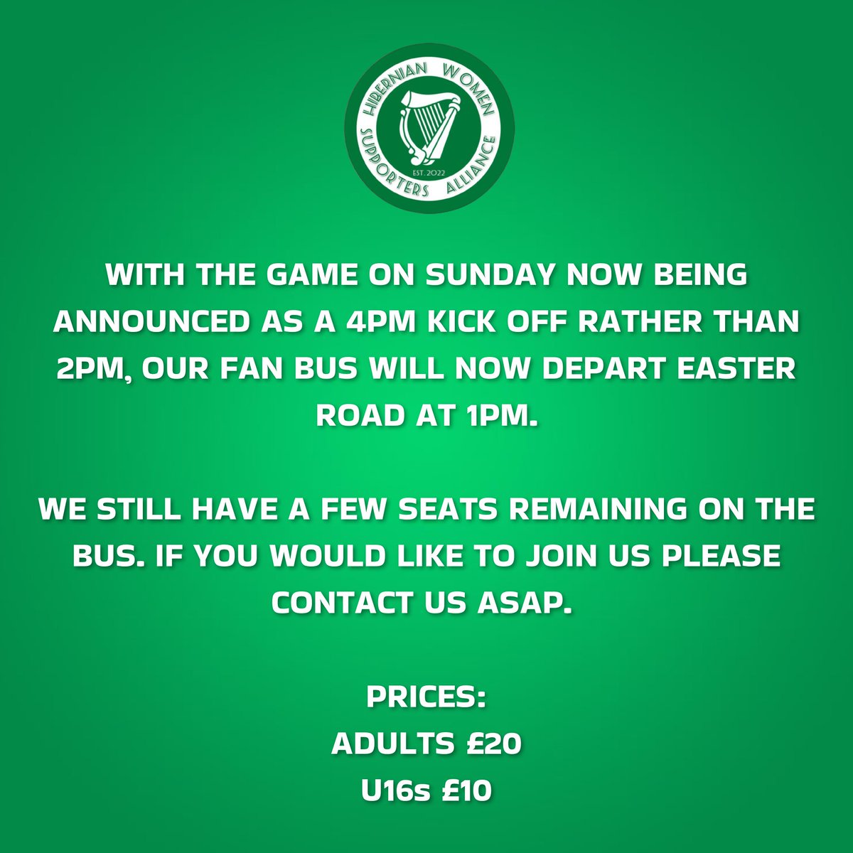 Hibernian Women Supporters Alliance tweet media