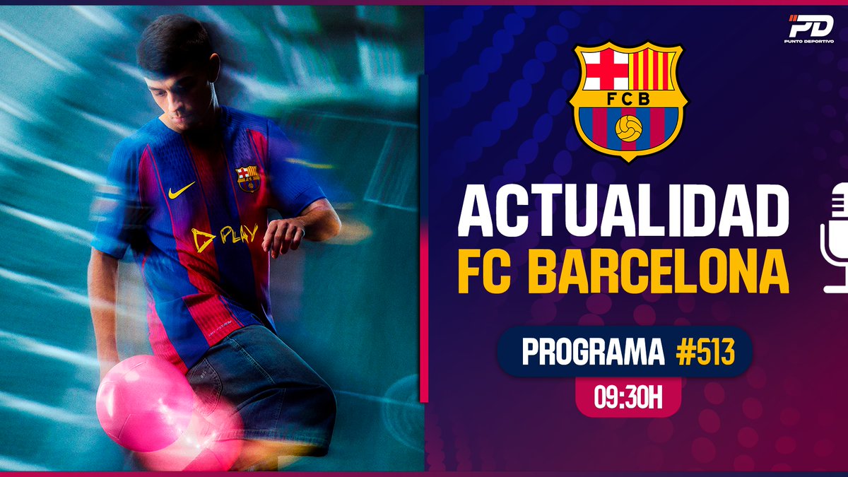 _PDeportivo's tweet photo. ��EN DIRECTO | ¡Vente que empezamos!
📺PROGRAMA 513
🚨[ÚLTIMA HORA] | ACTUALIDAD FC BARCELONA

📍Conexión Ciutat Esportiva con @hctrcamps 
🎙️Rueda de prensa Hansi Flick
⚽️PREVIA | Girona FC #LaLiga 

🔗https://t.co/871yo3CRTn
🔴También en #YouTube https://t.co/m6lRgGudXh