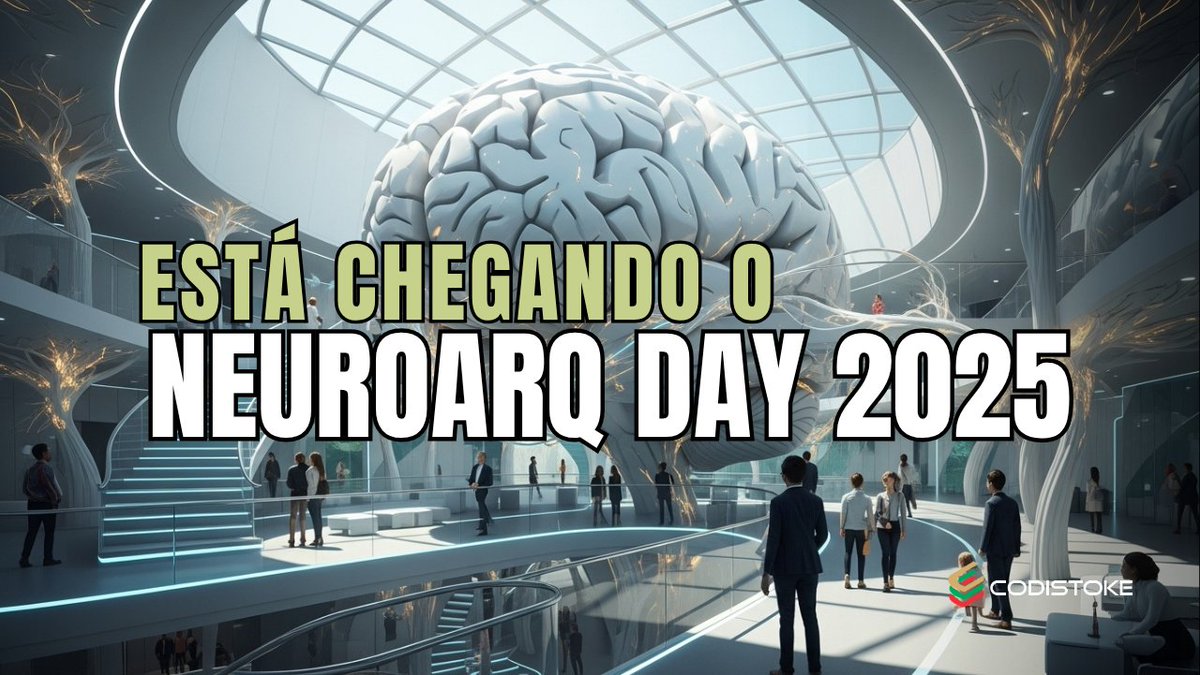 codistoke's tweet photo. #NeuroArqDay2025 — a maior conferência de neurociência e arquitetura da América Latina!
Dias 26 e 27 de outubro, no UNIBES Cultural, em São Paulo.

🔗 https://t.co/eo9mKhjpOd

#NeuroArqDay2025 #Arquitetura #Design #Neurociência #BemEstar #Evento https://t.co/HnIRYl0THS