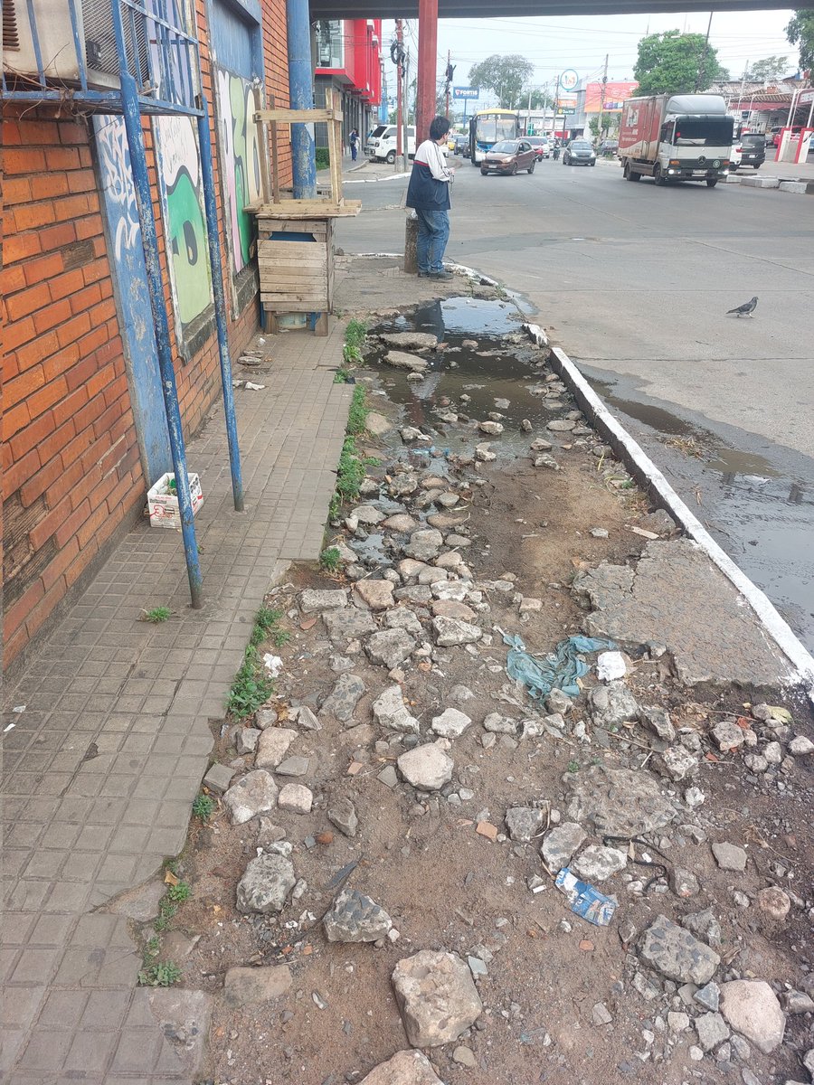 hyperFEDEX's tweet image. "Al paraguayo no le gusta caminar"
Los espacios para caminar: