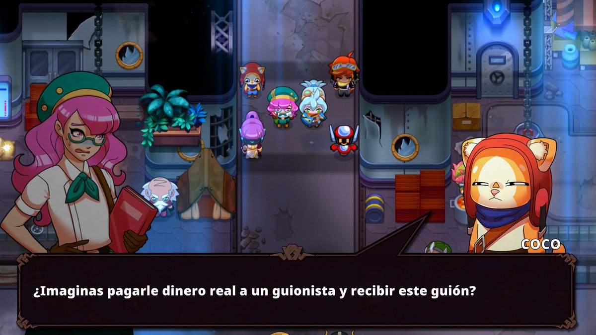 Alguna vez lo he mencionado, Coco (el gato de Nexomon Extinction) es la hostia, te descojonas con ese puto gato, de verdad. 🐱