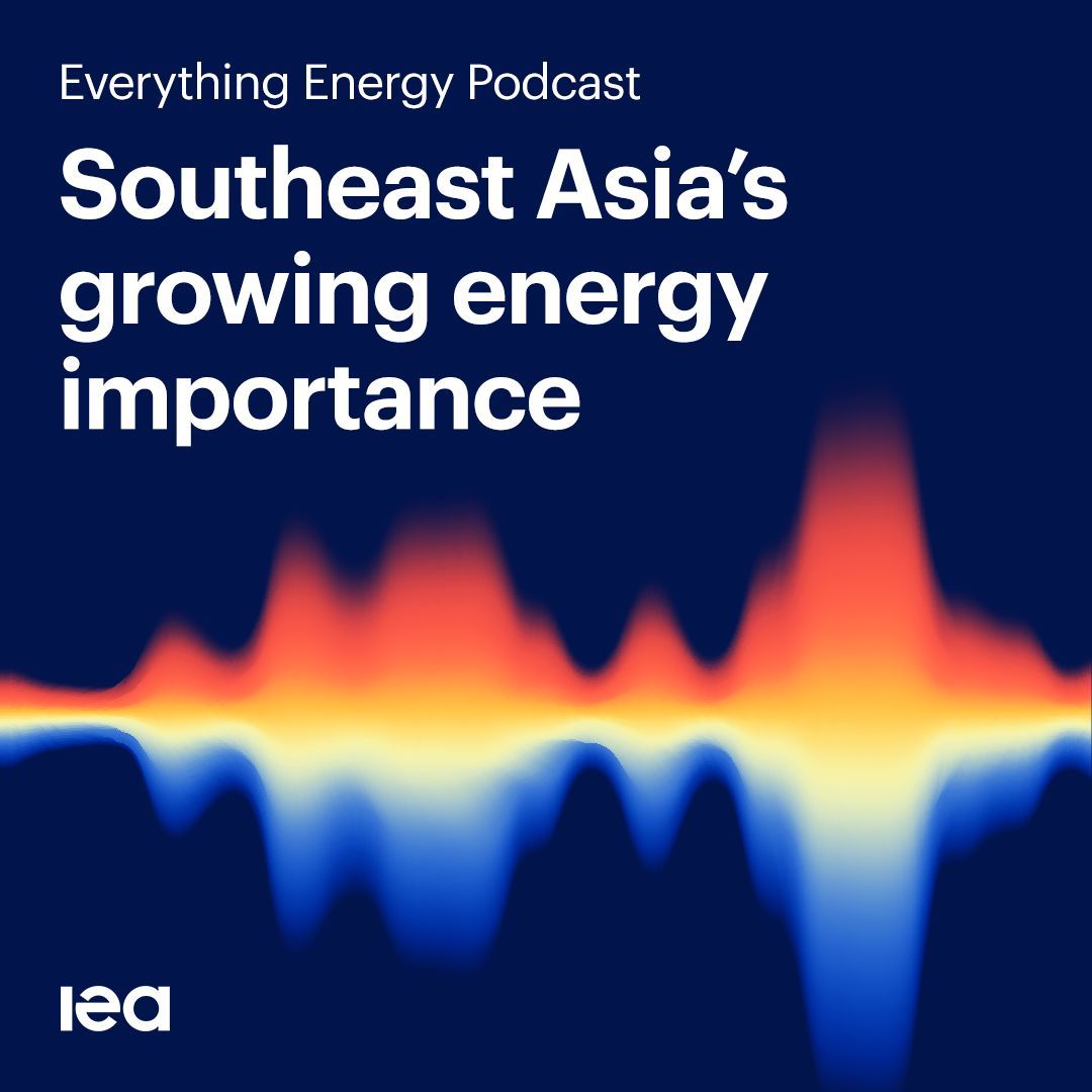 🎧 The latest episode of our Everything Energy podcast is out!

Listen as Head of IEA's Singapore office Sue-Ern Tan, examines how Southeast Asia is increasingly shaping global energy trends👇

Spotify: iea.li/4eowcbi
Apple Podcasts: iea.li/4epjqJt