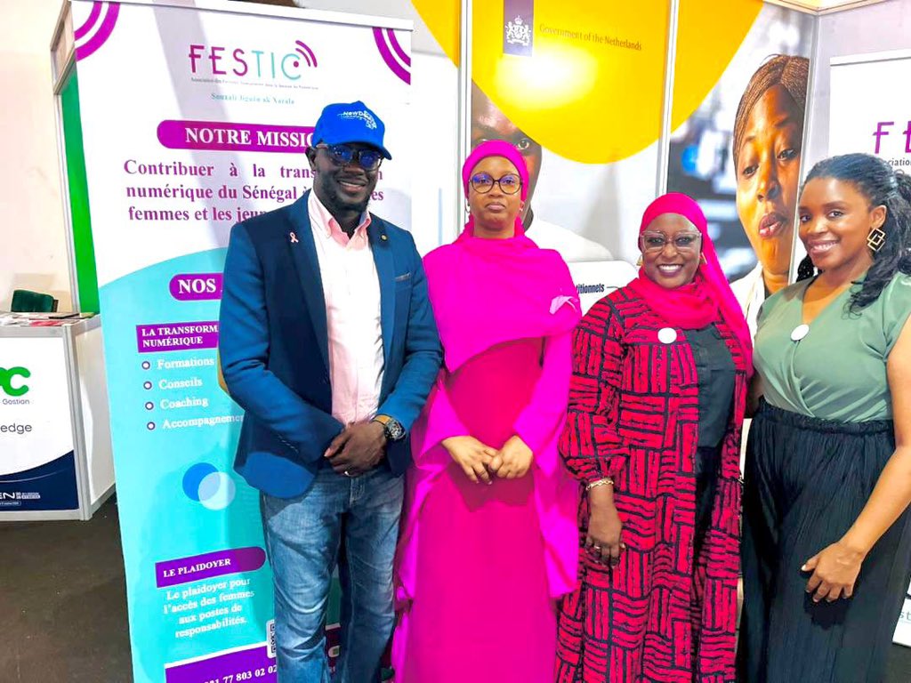 FESTICsn's tweet photo. FESTIC a eu le privilège de bénéficier d’un espace au sein du stand du CBI lors du SIPEN 2025, dans le cadre du programme ITO, qui soutient la compétitivité des PME TIC au Sénégal afin de faciliter l’exportation de leurs services vers le marché européen. https://t.co/7ayMfBuVcr