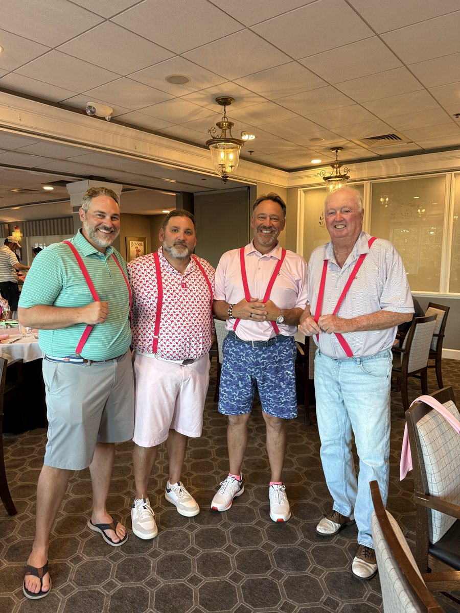 PAPinkZone's tweet photo. What a great day we had at The 5th Annual Pink Zone Golf Tournament! Thank you to all of our sponsors, players, and the staff at Centre Hills Country Club for making this day possible. Always grateful for the opportunity to fundraise for this cause 💗 #PAPinkZone #BreastCancer https://t.co/uJrvZa3ZFa