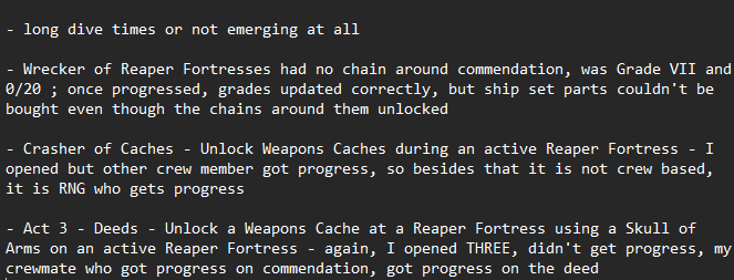 Kokokatten's tweet photo. My feedback about launch day - waiting for fixes - any chance those happen over night / before the weekend? @S0nicbob
#SeaOfThieves #BeMorePirate #SoT #LoveSoT #Twitch #TwitchStreamer #TwitchEmotes https://t.co/6n9qHoQBPv