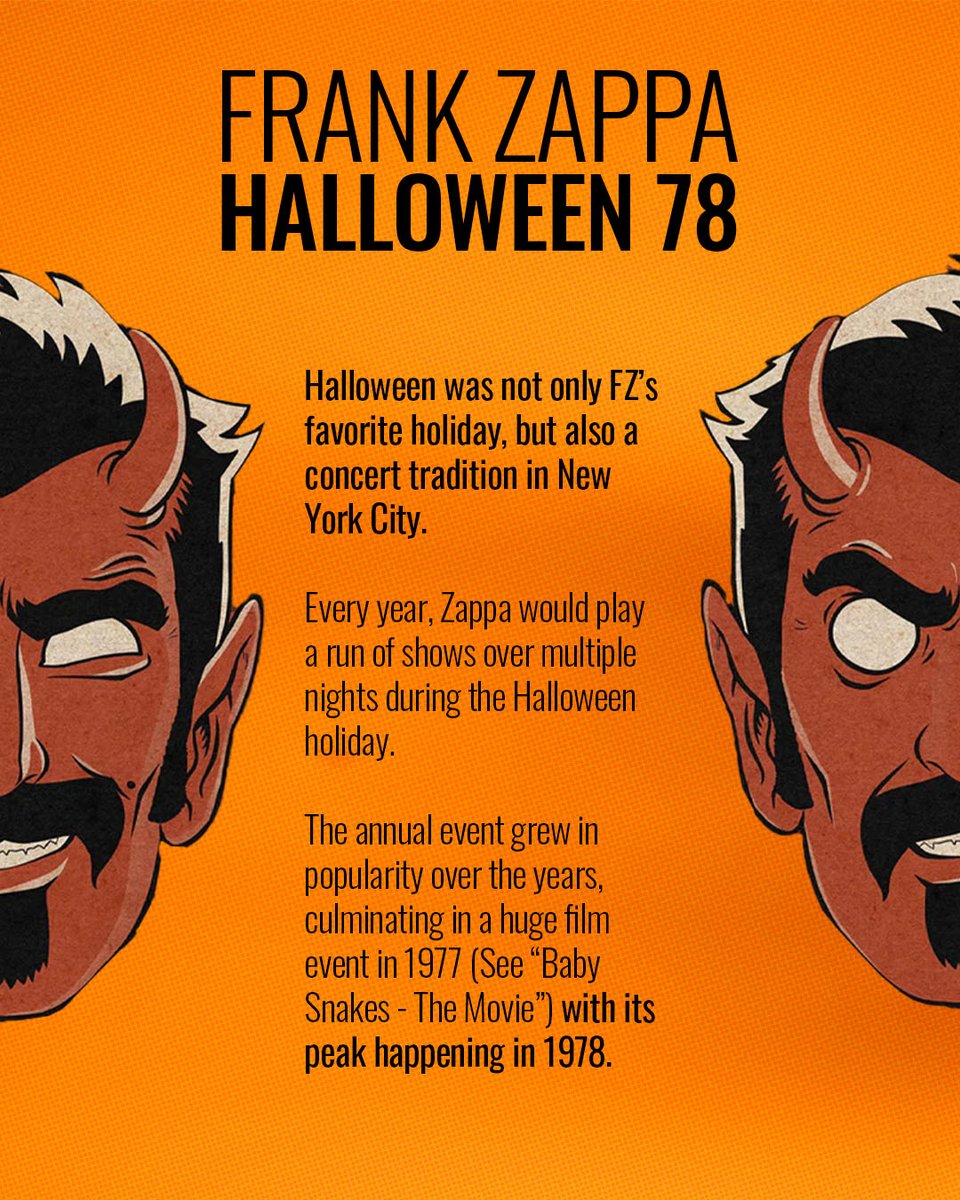 FrankZappa 🤝 #Halloween 🎃 Zappa's 'Halloween 78' is available