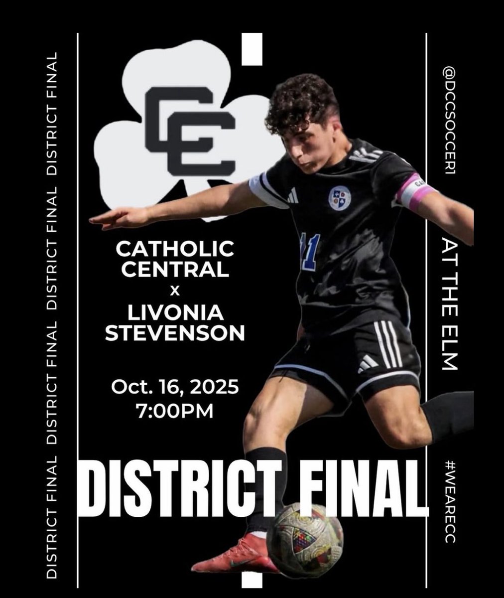 DETROITCCAD's tweet image. 🔥🔥SHAMROCKS vs SPARTANS🔥🔥

@DCCSoccer1 hosts Livonia Stevenson for the @mhsaa District Crown tonight at 7:00pm at The Elm.  

ALL TIX ON GOFAN!!

#CCpride #TheJourney #CiderAndDonutsFORreal @ShamrockNation_ @DCCShamrocks