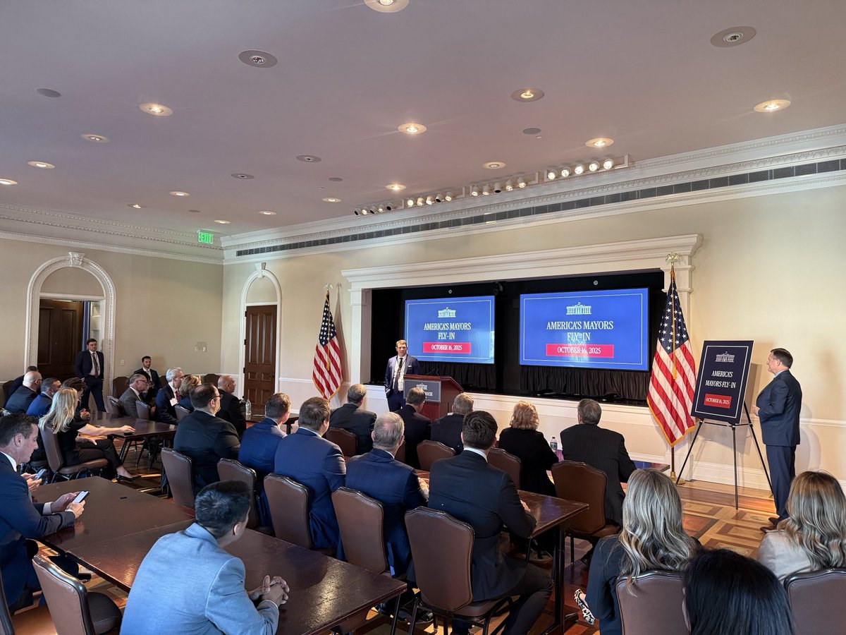 America First leadership starts in our cities. 🇺🇸

AFPI’s America First Mayors’ Council met with White House officials to share how local leaders are driving safer, stronger, and more prosperous communities by putting citizens—not politics—first.