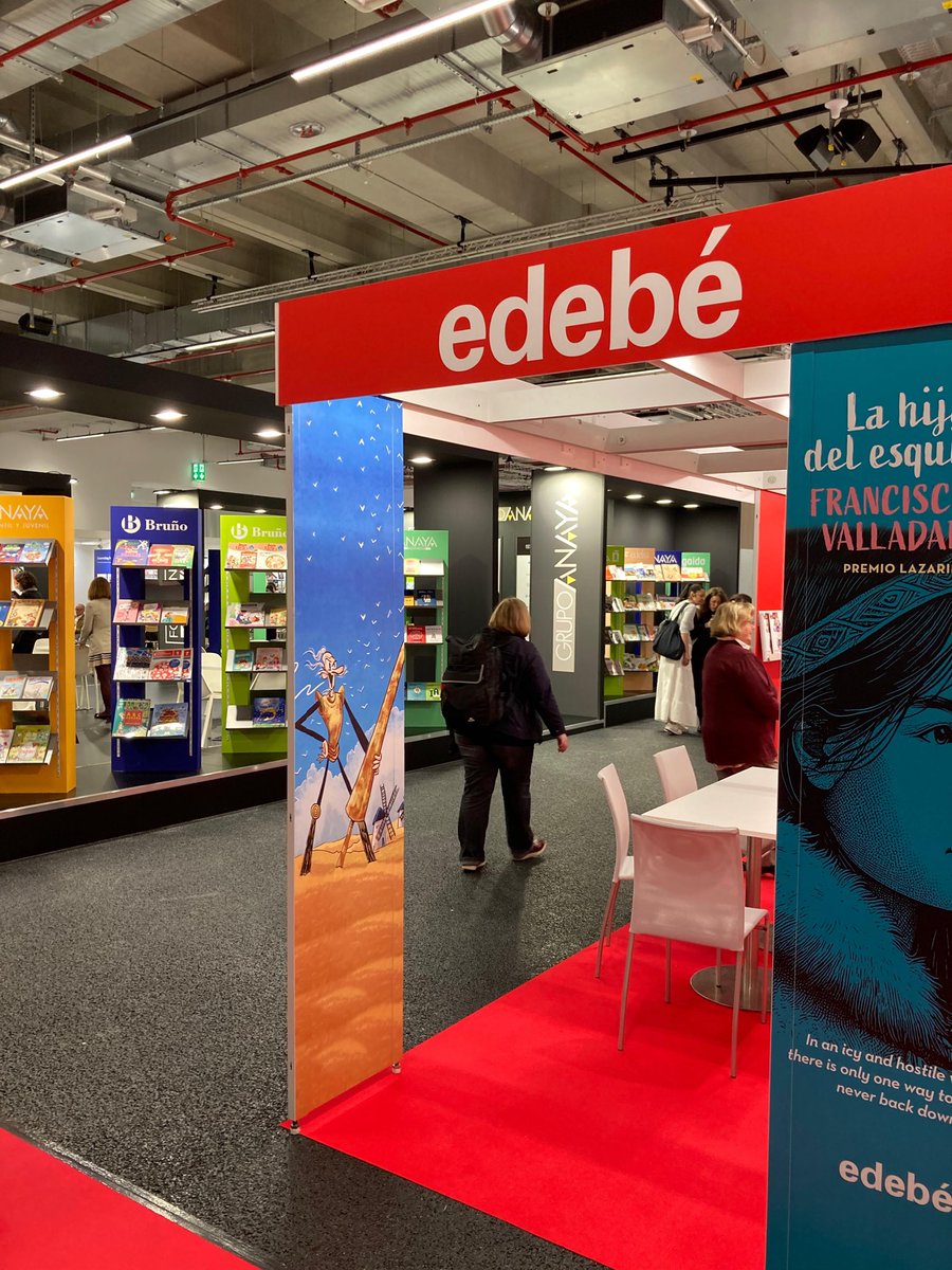 Nuestro Don Quijote, de la mano de <a href="/GRUPOEDEBE/">edebé</a> en la Feria del Libro de Frankfurt❤️📘

<a href="/tormenta_libros/">Tormenta 🌩️</a>