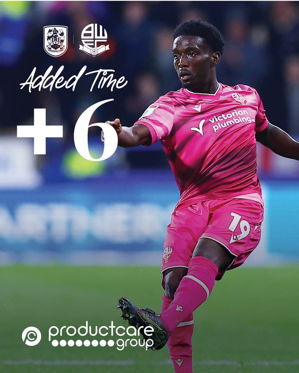 OfficialBWFC's tweet image. Six added. COME ON WANDERERS! 👊

[1-0] 90' #bwfc