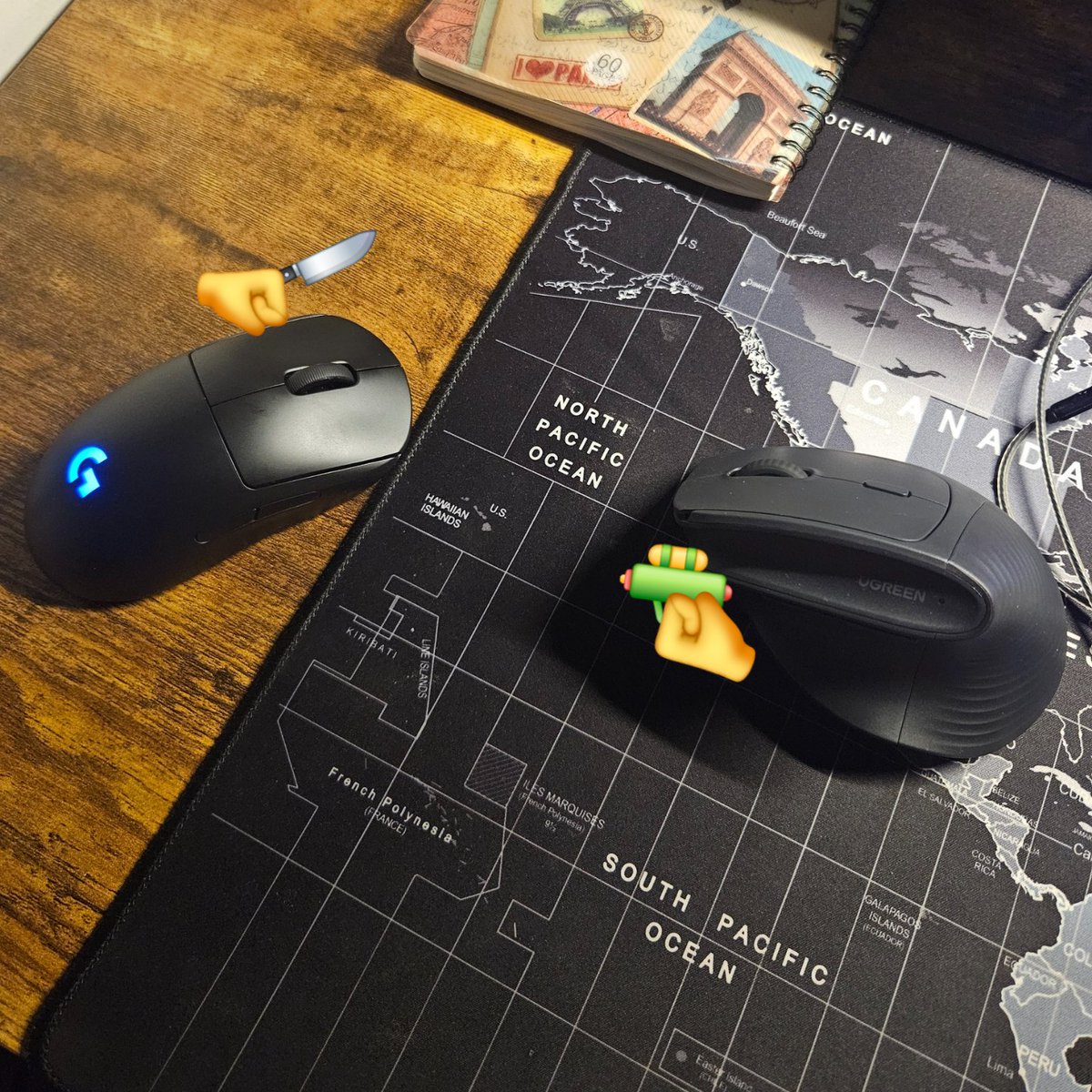 من يوم ماجبت الماوس الجديد وهم كل يوم مضاربة