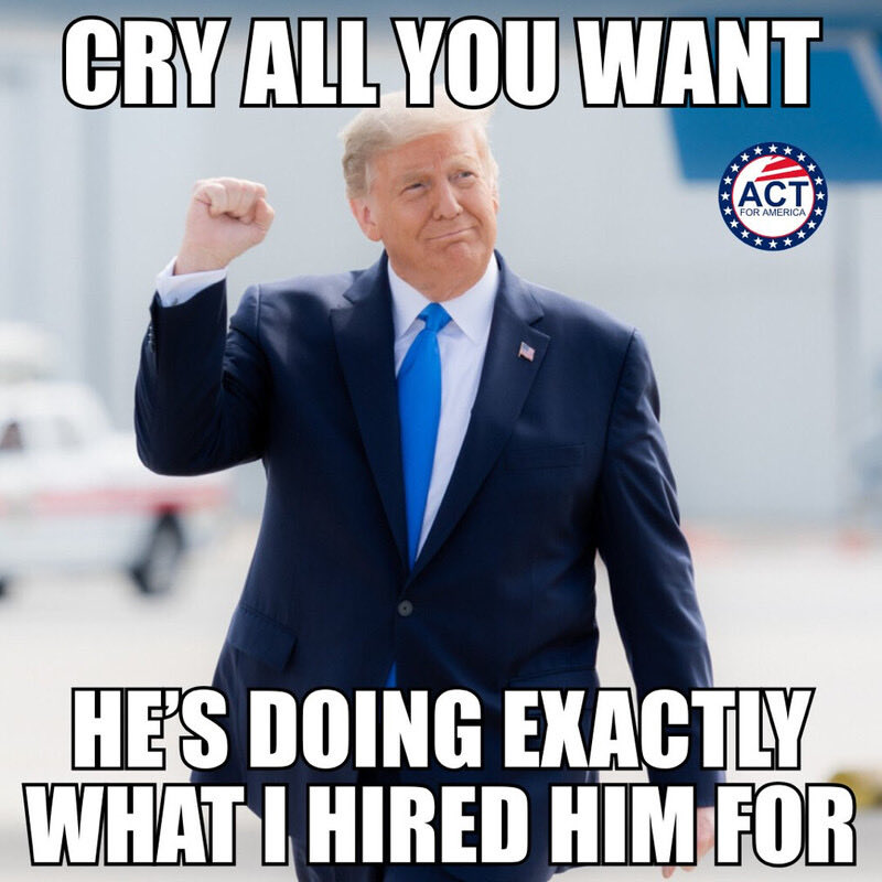 Hey Liberals Cry All you want 😂😁🤣I voted For This !!