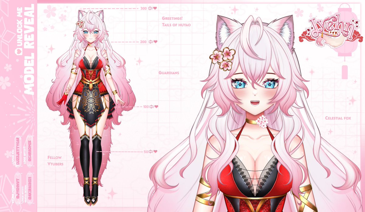 I’m looking for a 2nd child! Opening my VTuber models with $150 OFF 

Base price is originally $700 (model only) and +$200 for Character design. 

If you have existing design, the model will only cost you $550. 
It would be $750 with new character design! 

Package includes: