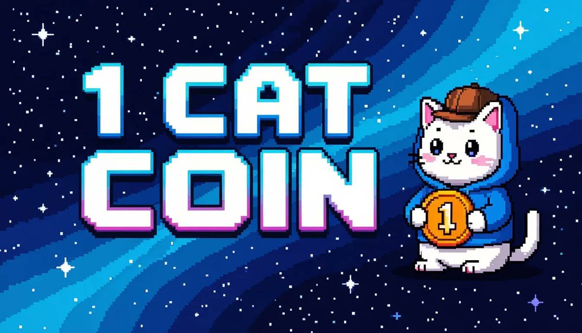 🐱 1 CAT COIN • SOLANA tweet media