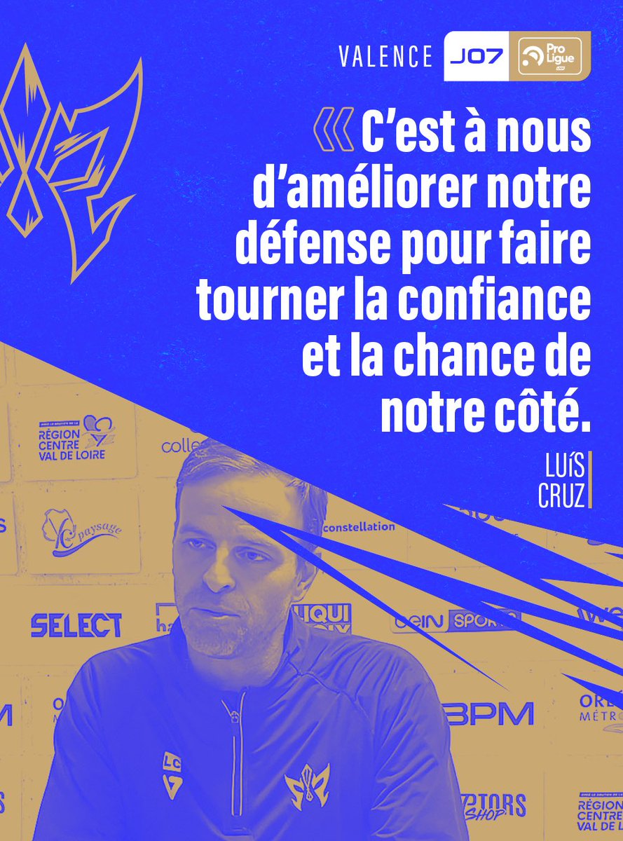 𝚅𝙴𝙸𝙻𝙻𝙴 𝙳𝙴 𝙼𝙰𝚃𝙲𝙷 : 𝚅𝙰𝙻𝙴𝙽𝙲𝙴 - 𝚂𝙴𝙿𝚃𝙾𝚁𝚂 👾

Nos bleus sont à Valence pour un duel épique demain soir !

🏟️ Palais des  Sports P.Mendes
🕦 20h30
📍 J7 Proligue
🍻 Fan Zone au Palais : forms.gle/bJH28Qq9yxPYoU…

Les infos à connaître : septors.fr/avant-match/va…