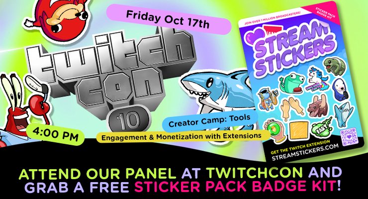 Stream Stickers tweet media