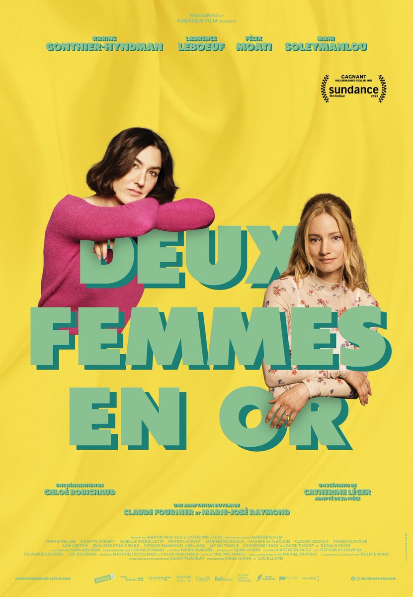 salles_obscures's tweet photo. #DeuxFemmesEnOr : femmes libérées . Beaucoup d’enthousiasme, d’énergie, de modernité et de desir et deux actrices formidables dans une comédie fort bien écrite et mise en scène #chloeRobichaud #FestFilmIrsy #fif85 #lrsy https://t.co/40d0p1VyTJ