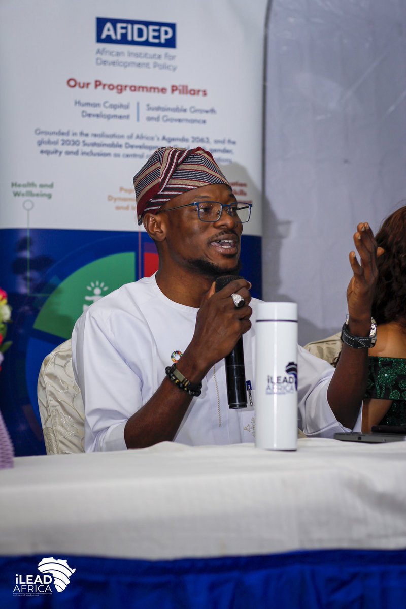 codedbdchange's tweet image. Nigeria’s youth unemployment remains critical, with over 80 million young people jobless. At the Youth Futures Consultative Dialogue by @Afidep supported by @MastercardFdn, I shared how @ilead4africa leverages digital innovation to drive inclusive development.
#DigitalActivist