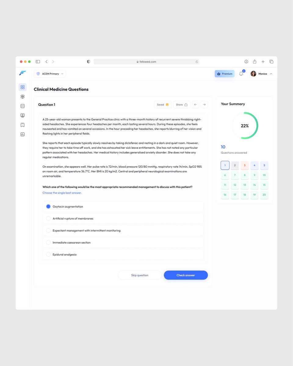 ArtSelianov's tweet image. Design for a leading medical education platform — guiding you from student to specialist.
#uidashboard #quiz #tests #webdesign #ui #ux