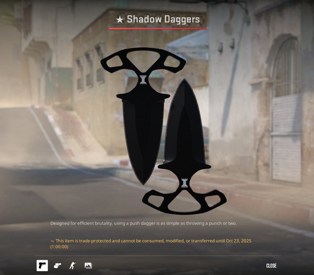 Got butt plugs, I also picked up a pair of shadow daggers