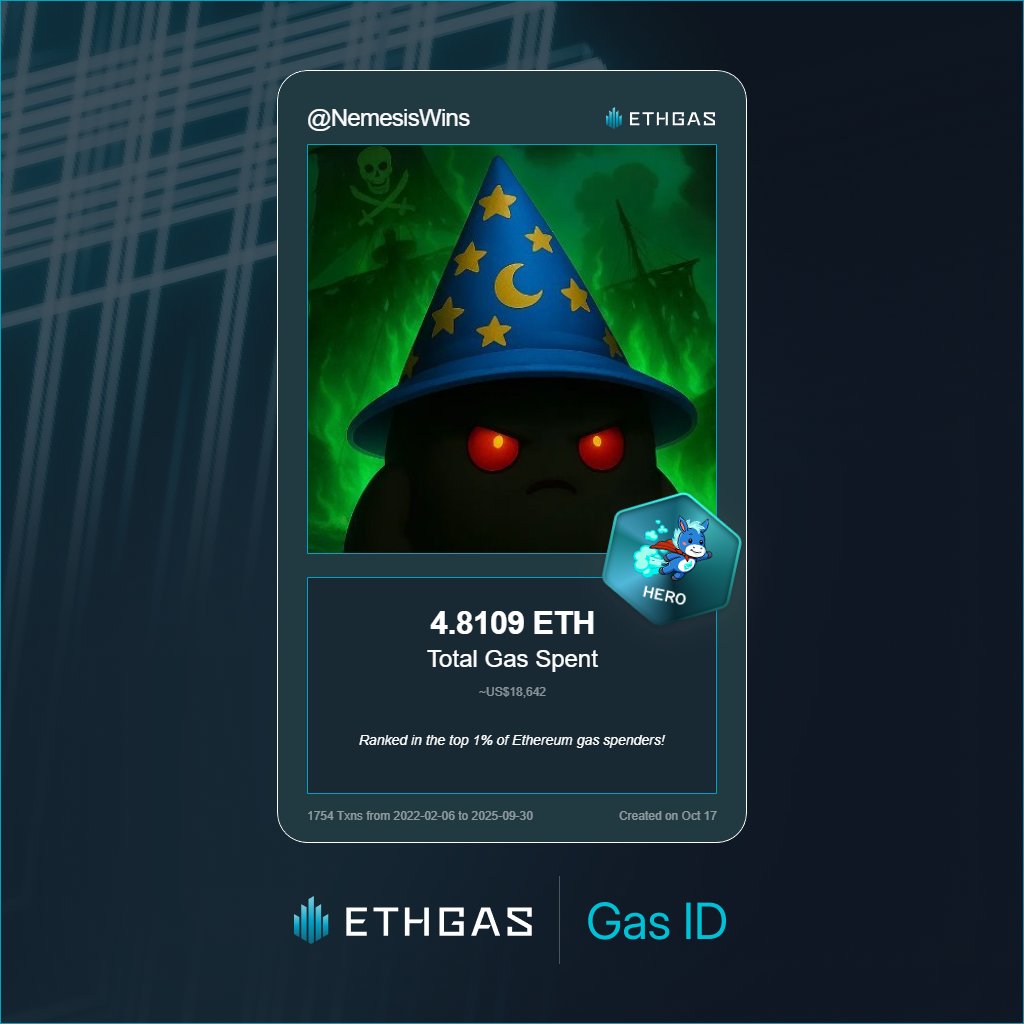 Wtf I spent so much on gas 💀

Check + Get your Gas ID and Beans here: 
ethgas.com/community/gas-…