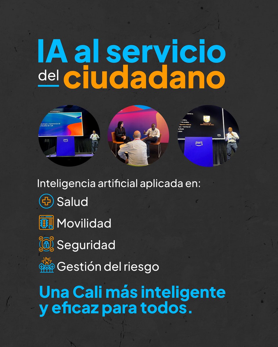 🚀 ¡Cali sigue marcando la diferencia!
Por primera vez en el mundo, una ciudad integra Amazon Elastic VMware Service (EVS) para fortalecer su infraestructura digital 💻🌐
