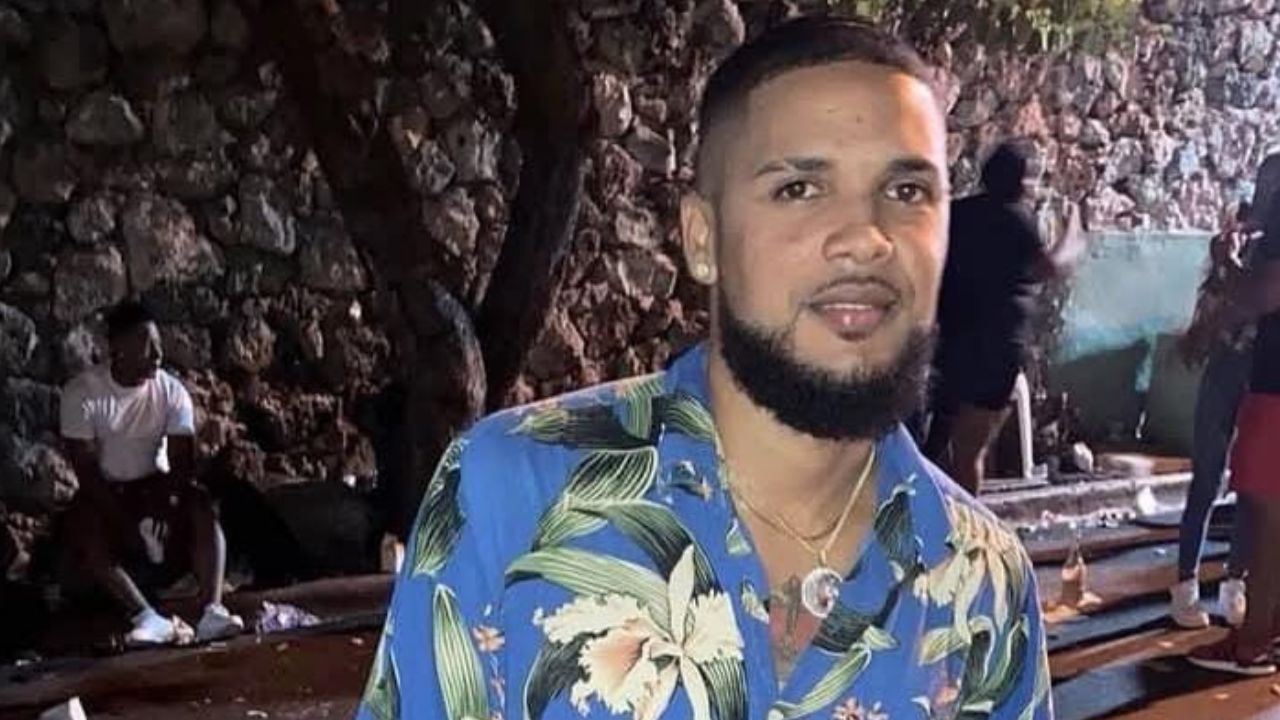 Ligel Encarnación, uno de los seguridad heridos.