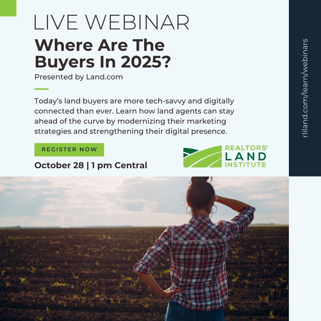 Realtors Land Inst. tweet media