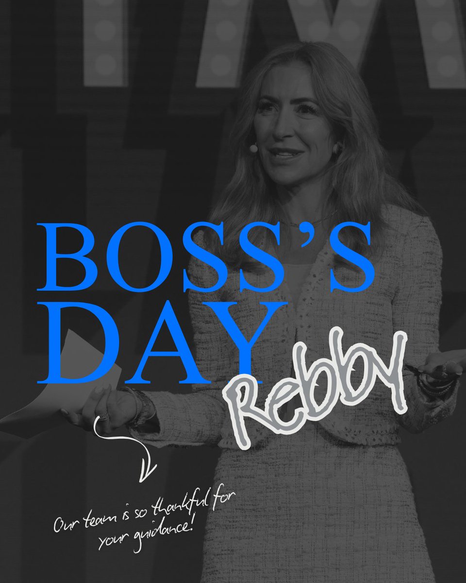 northincstl's tweet image. Happy National Boss’s Day to Rebby! 🌟 Your leadership inspires us to grow, achieve, and always bring our best selves to the table. We’re grateful for your guidance every step of the way!
-
#bossday #leader #guidance #growth