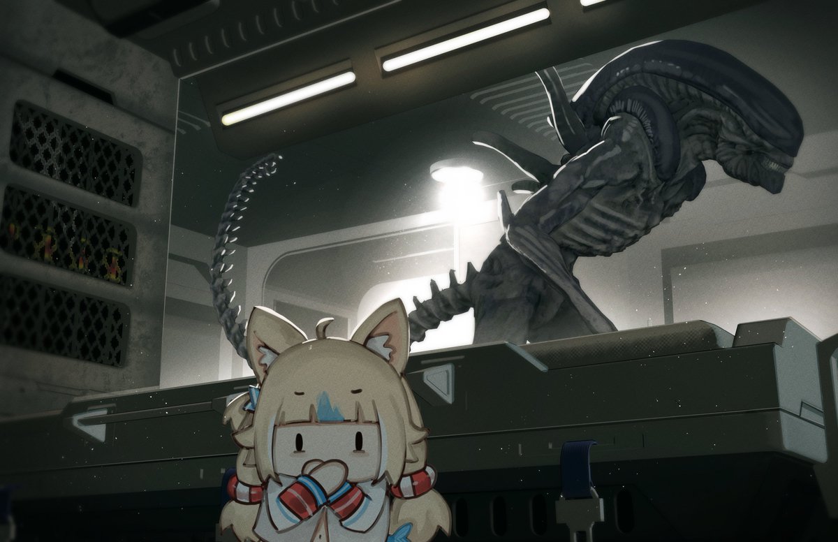 Anonamos_701's tweet photo. In space, no one can hear you yoho
#sabart https://t.co/6to3Al8HPZ