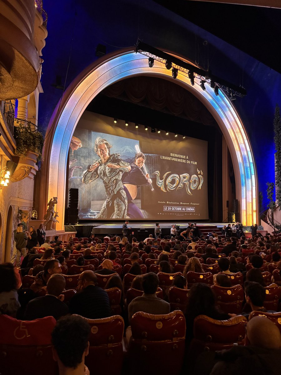 Vous avez encore été un public formidable ce soir ! Merci à tous. 🫶🏻🥹 #YoroiLeFilm